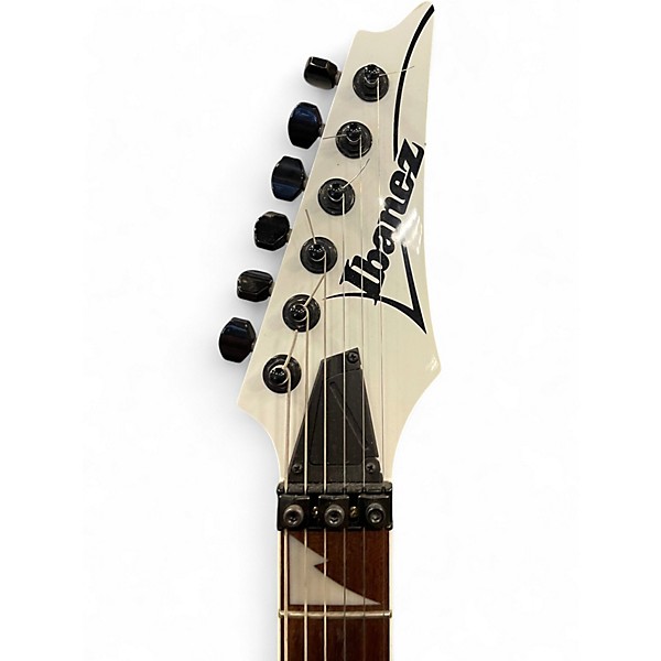 Used Ibanez RG450DXB White Solid Body Electric Guitar