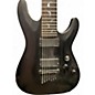 Used Schecter Guitar Research Damien 7 String Black Solid Body Electric Guitar