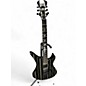 Used Schecter Guitar Research Synyster Gates Signature Custom Black with Silver Pinstripes Solid Body Electric Guitar thumbnail