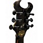 Used Schecter Guitar Research Synyster Gates Signature Custom Black with Silver Pinstripes Solid Body Electric Guitar