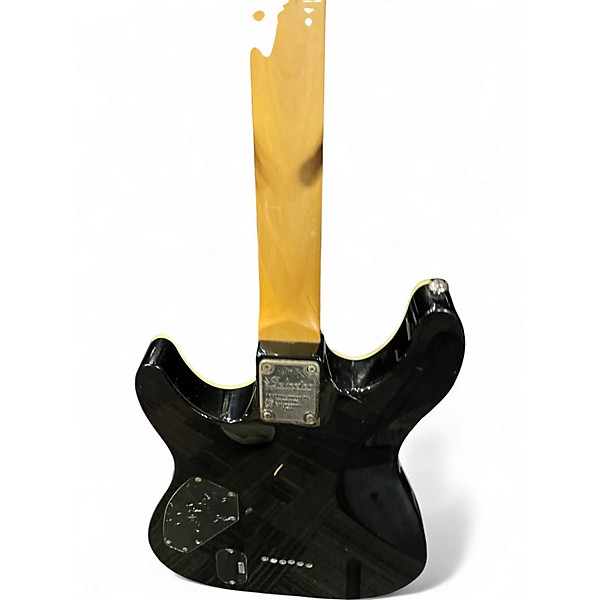 Used Schecter Guitar Research C1 Standard Black Solid Body Electric Guitar
