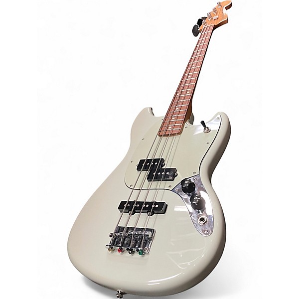 Used Fender Player Mustang Bass PJ Sonic Blue Electric Bass Guitar
