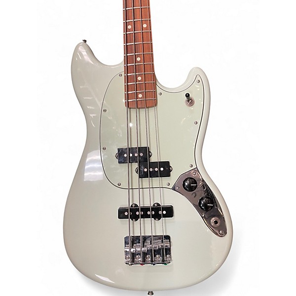 Used Fender Player Mustang Bass PJ Sonic Blue Electric Bass Guitar