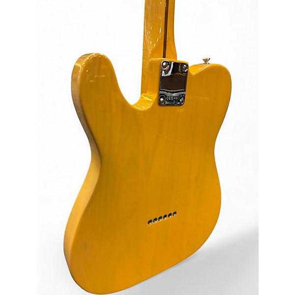 Used 2024 Fender AMERICAN VINTAGE II Butterscotch Blonde Solid Body Electric Guitar