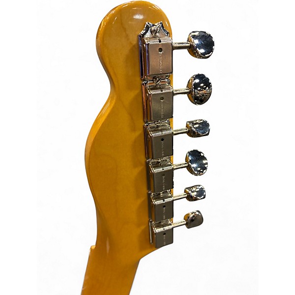 Used 2024 Fender AMERICAN VINTAGE II Butterscotch Blonde Solid Body Electric Guitar