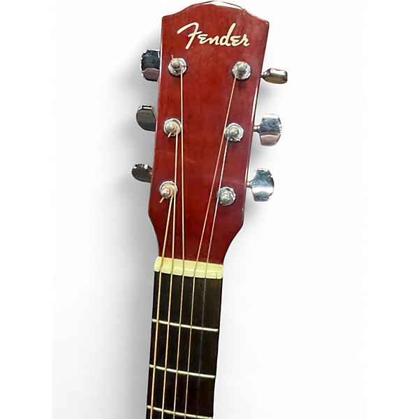Used Fender DG8S Natural Acoustic Guitar