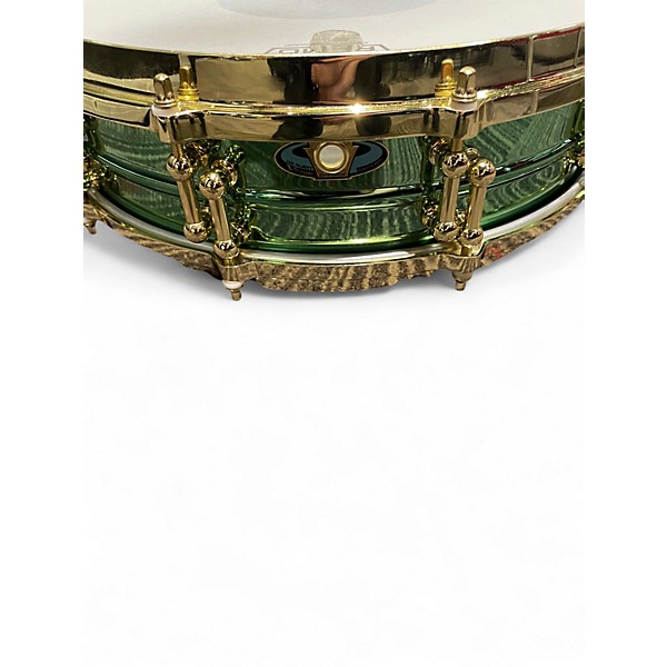 Used Ludwig 14X3 Carl Palmer Snare brass Drum