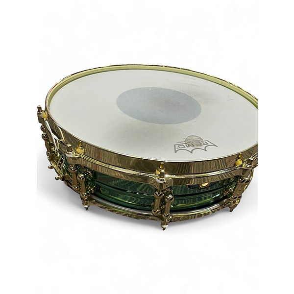 Used Ludwig 14X3 Carl Palmer Snare brass Drum