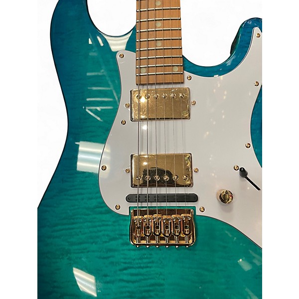 Used Jamstik Jsmg172100 Ocean burst and gold Solid Body Electric Guitar