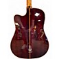 Used Lag Guitars T100DCE Natural Acoustic Electric Guitar