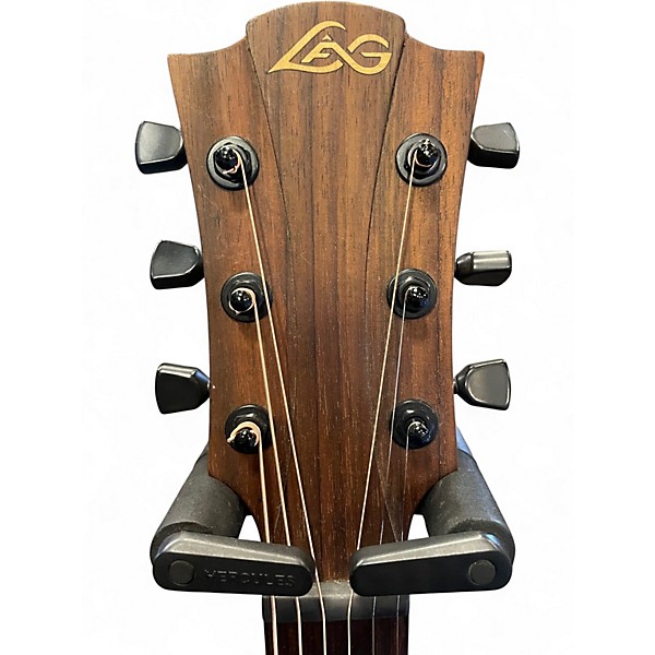 Used Lag Guitars T100DCE Natural Acoustic Electric Guitar