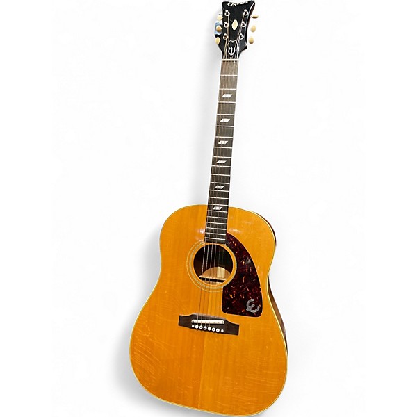 Vintage 1965 Epiphone FT-79 Texan Natural Acoustic Guitar