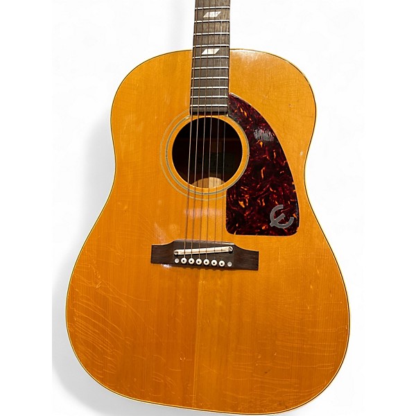Vintage 1965 Epiphone FT-79 Texan Natural Acoustic Guitar