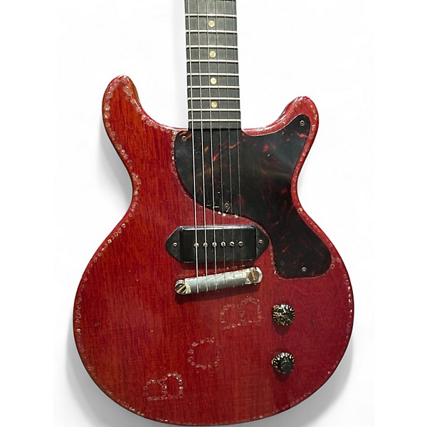 Vintage 1959 Gibson Les Paul Junior Cherry Solid Body Electric Guitar