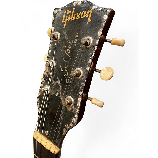 Vintage 1959 Gibson Les Paul Junior Cherry Solid Body Electric Guitar