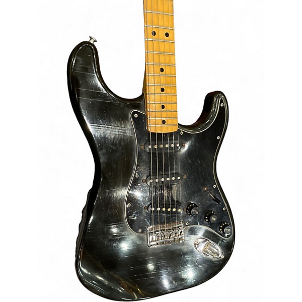 Vintage 1979 Fender Stratocaster Black Solid Body Electric Guitar