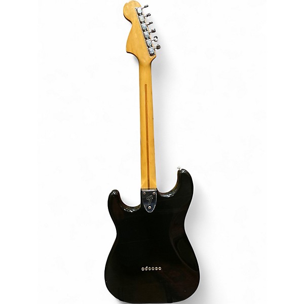 Vintage 1979 Fender Stratocaster Black Solid Body Electric Guitar