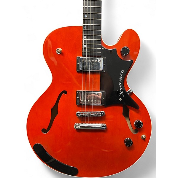 Used Gibson Chet Atkins Orange Hollow Body Electric Guitar