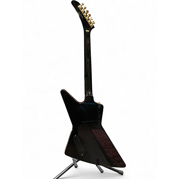 Used Gibson Explorer Custom Black Solid Body Electric Guitar