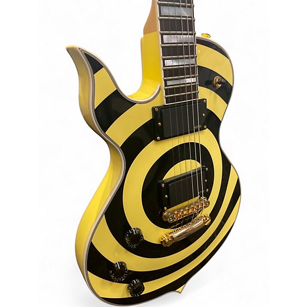 Used Wylde Audio Odin Grail Left Handed Bullseye Electric Guitar