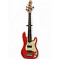 Used Miscellaneous Bluesman SS Devile 2T V Fiesta Red Electric Bass Guitar thumbnail