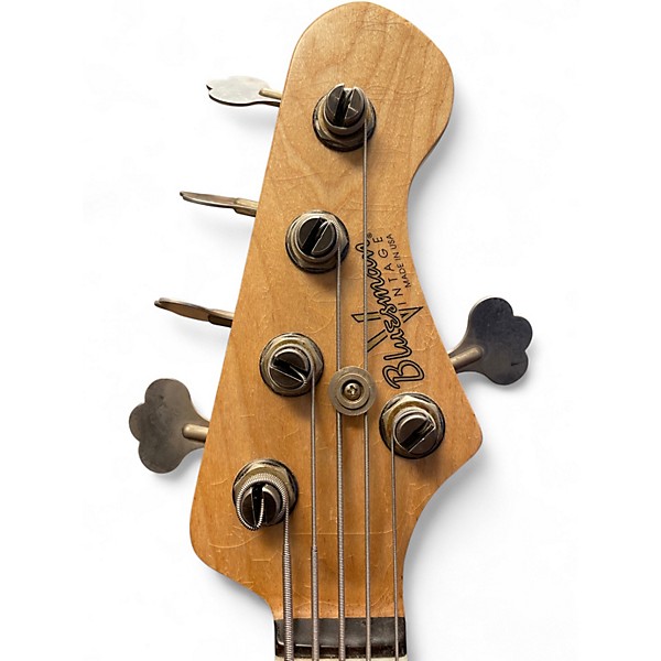 Used Miscellaneous Bluesman SS Devile 2T V Fiesta Red Electric Bass Guitar