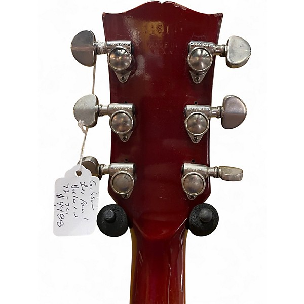 Vintage 1974 Gibson Les Paul Deluxe Sunburst Solid Body Electric Guitar