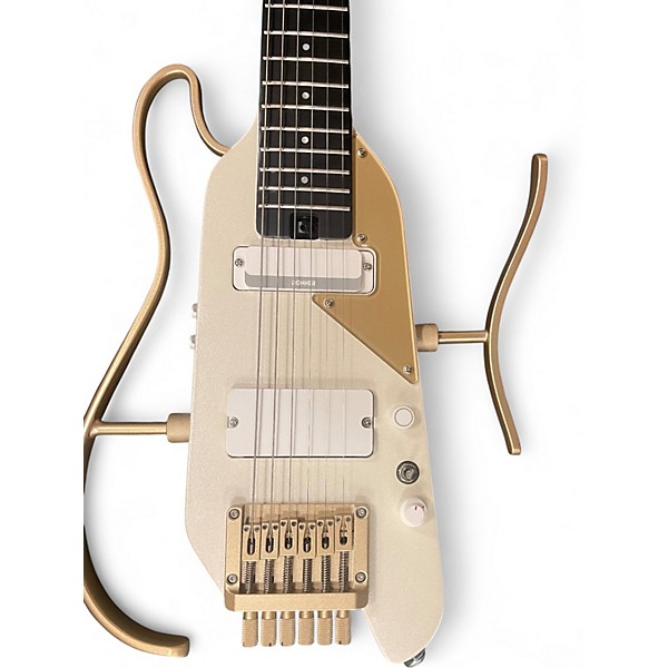 Used Donner HUSH PRO X WHITE Electric Guitar