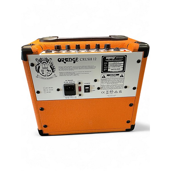 Used Orange Amplifiers Crush 12 Guitar Combo Amp