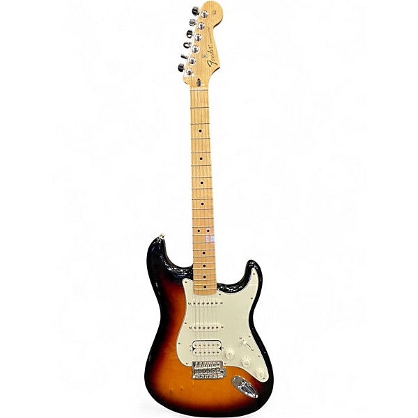 Used Fender American Standard Stratocaster 2 Tone Sunburst Solid Body Electric Guitar