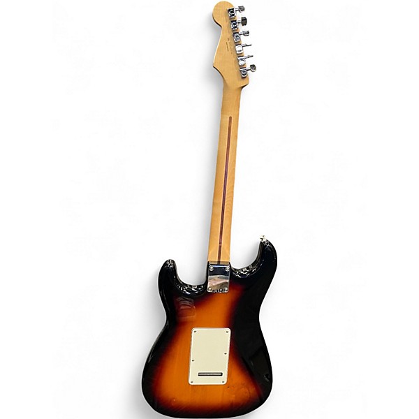 Used Fender American Standard Stratocaster 2 Tone Sunburst Solid Body Electric Guitar