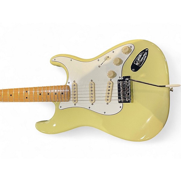 Used Fender PLAYER ii stratocaster Yellow Solid Body Electric Guitar