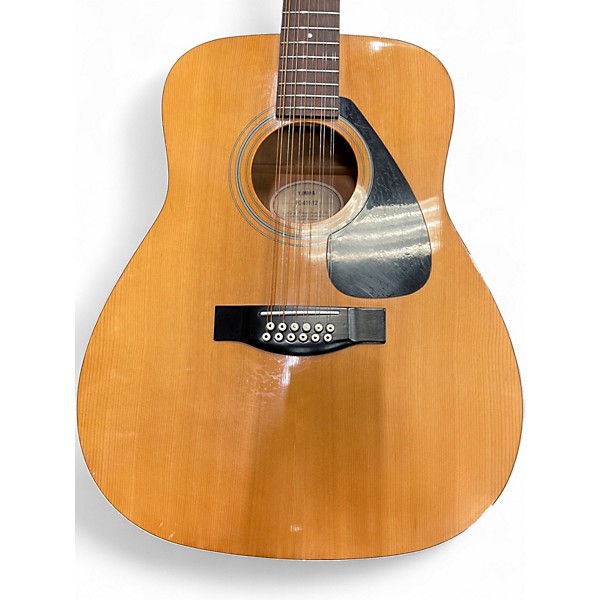 Used Yamaha fg411-12 Natural 12 String Acoustic Guitar