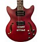 Used Ibanez AM73B Archtop TRANSPARENT RED FLAT Hollow Body Electric Guitar
