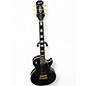 Used 2023 Epiphone Les Paul Custom Black Solid Body Electric Guitar thumbnail
