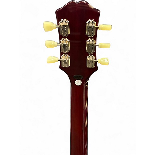 Used 2022 Epiphone ES335 Figured IG Raspberry Burst Hollow Body Electric Guitar