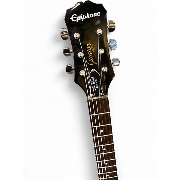 Used Epiphone Les Paul Junior Black Solid Body Electric Guitar