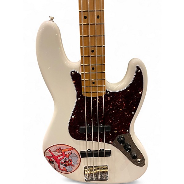 Used Fender Player II Jazz Bass White Electric Bass Guitar