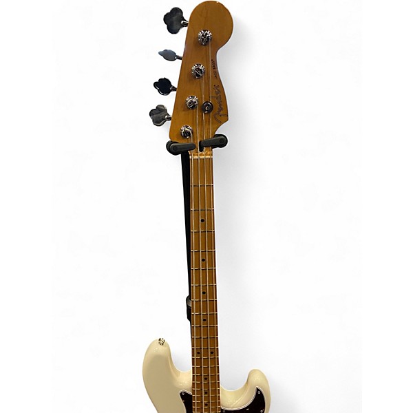 Used Fender Player II Jazz Bass White Electric Bass Guitar