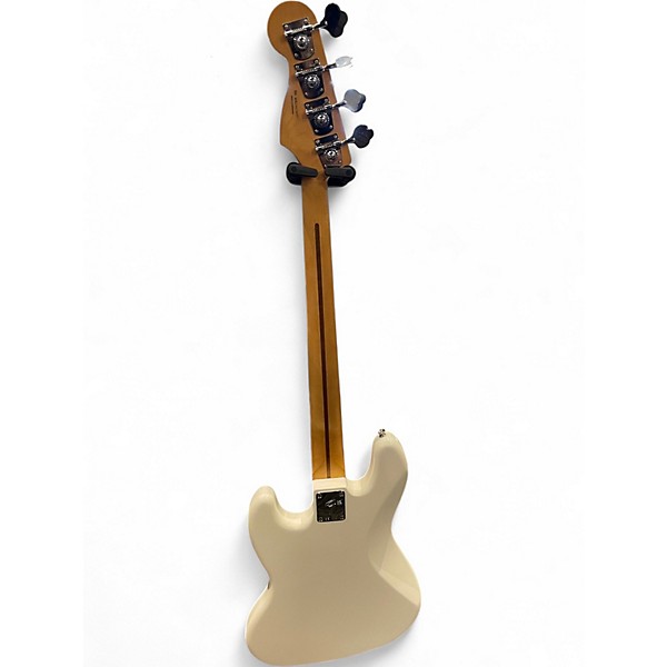 Used Fender Player II Jazz Bass White Electric Bass Guitar