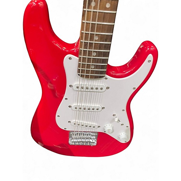 Used Squier Mini Affinity Stratocaster Red Electric Guitar