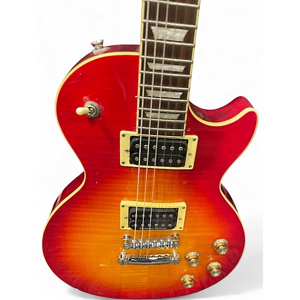 Used Epiphone Les Paul Standard Cherry Sunburst Solid Body Electric Guitar