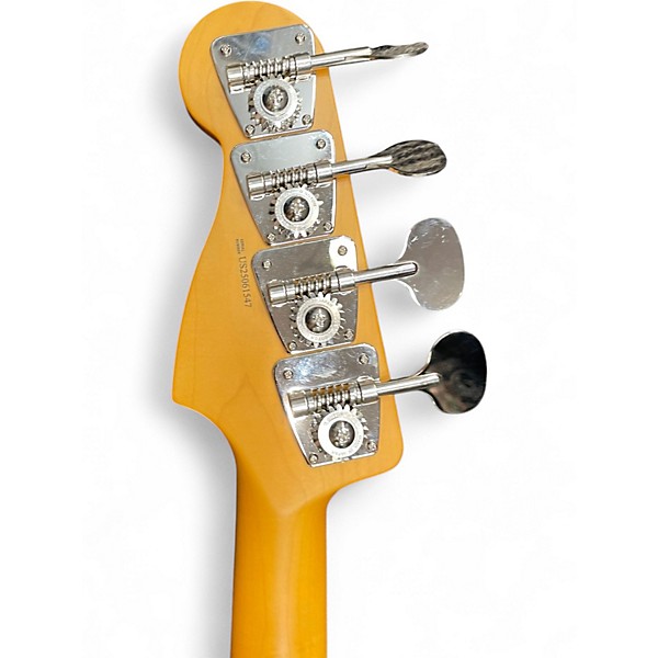 Used Fender American Professional Classic Precision Bass Faded Sherwood Green Metallic Electric Bass Guitar