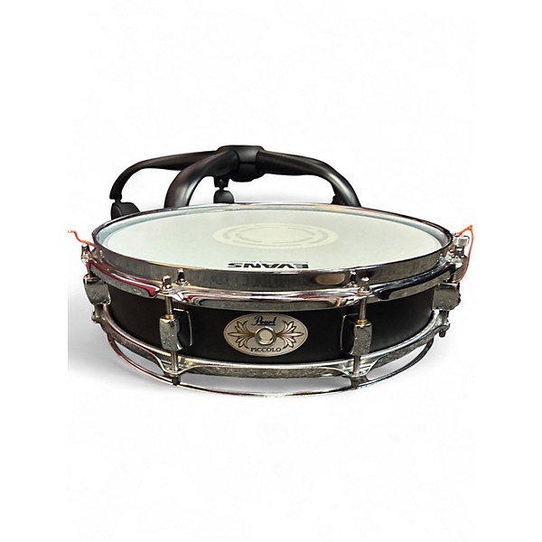 Used Pearl 3X14 Power Piccolo Snare black Drum