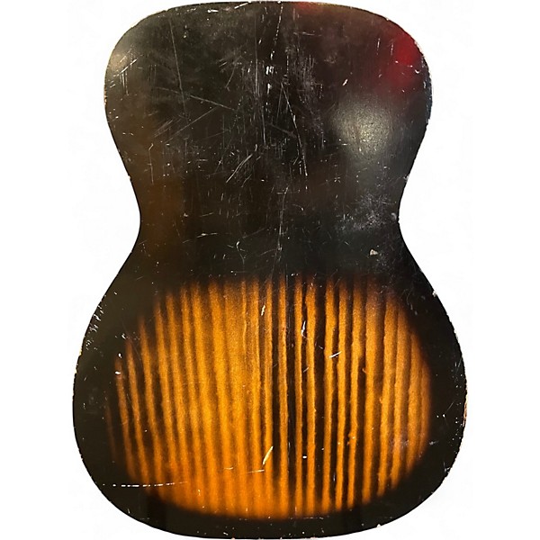 Vintage 1960s Harmony Stella H929 Tobacco Sunburst Acoustic Guitar