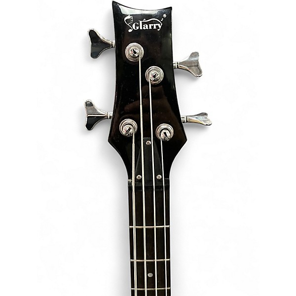 Used Glarry GIB Beginner Bass Natural Electric Bass Guitar