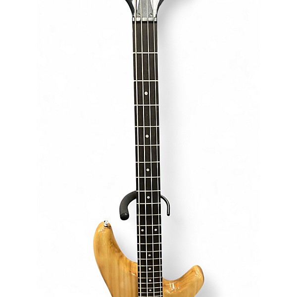 Used Glarry GIB Beginner Bass Natural Electric Bass Guitar