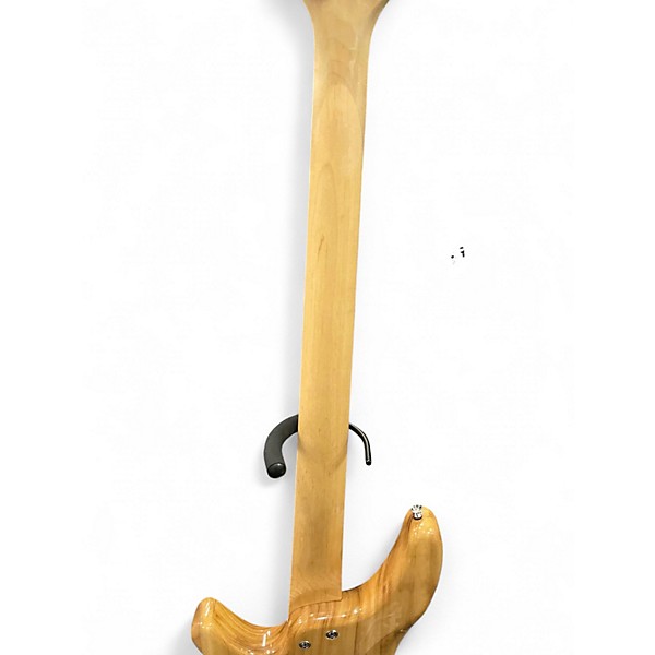 Used Glarry GIB Beginner Bass Natural Electric Bass Guitar