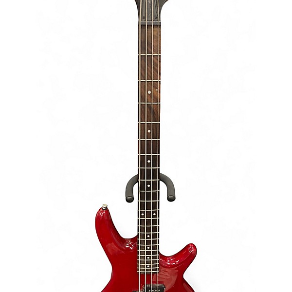 Used Ibanez GSR200 Candy Apple Red Electric Bass Guitar