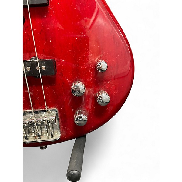 Used Ibanez GSR200 Candy Apple Red Electric Bass Guitar